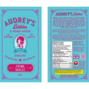 AUDREY'S – Infused THC Fine Chocolate [1500mg]